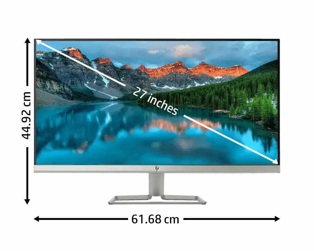 Hp F Inch Fhd Ips Monitor Hz Ms Tilt Vga Hdmi Input