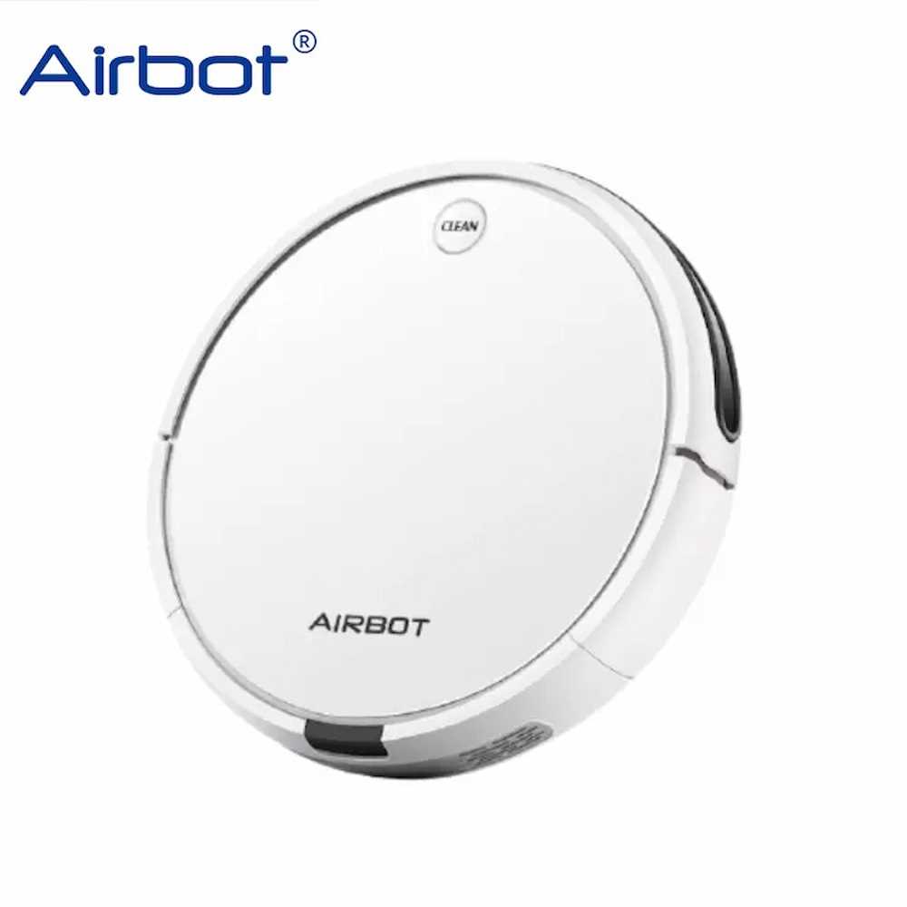 Airbot A500 Slim 2500Pa Robotic Vacuum Cleaner, Washable Resuable HEPA