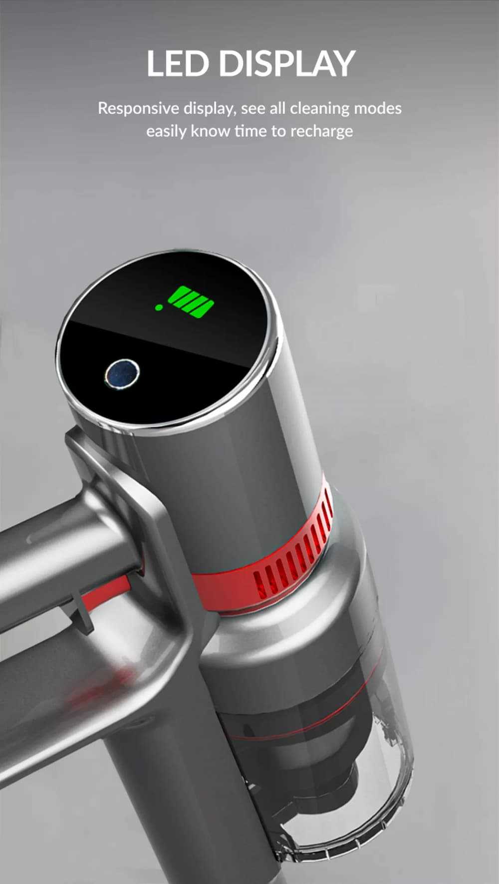 Airbot Supersonics Plus 25000Pa Cordless Portable Wireless Lightweight