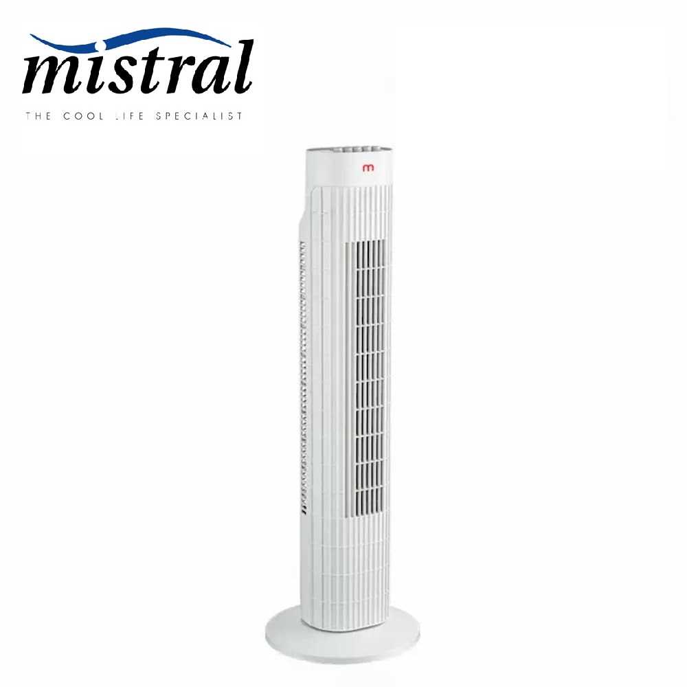 Mistral MFD300 Oscillation Speed Tower Stand Fan White Online at
