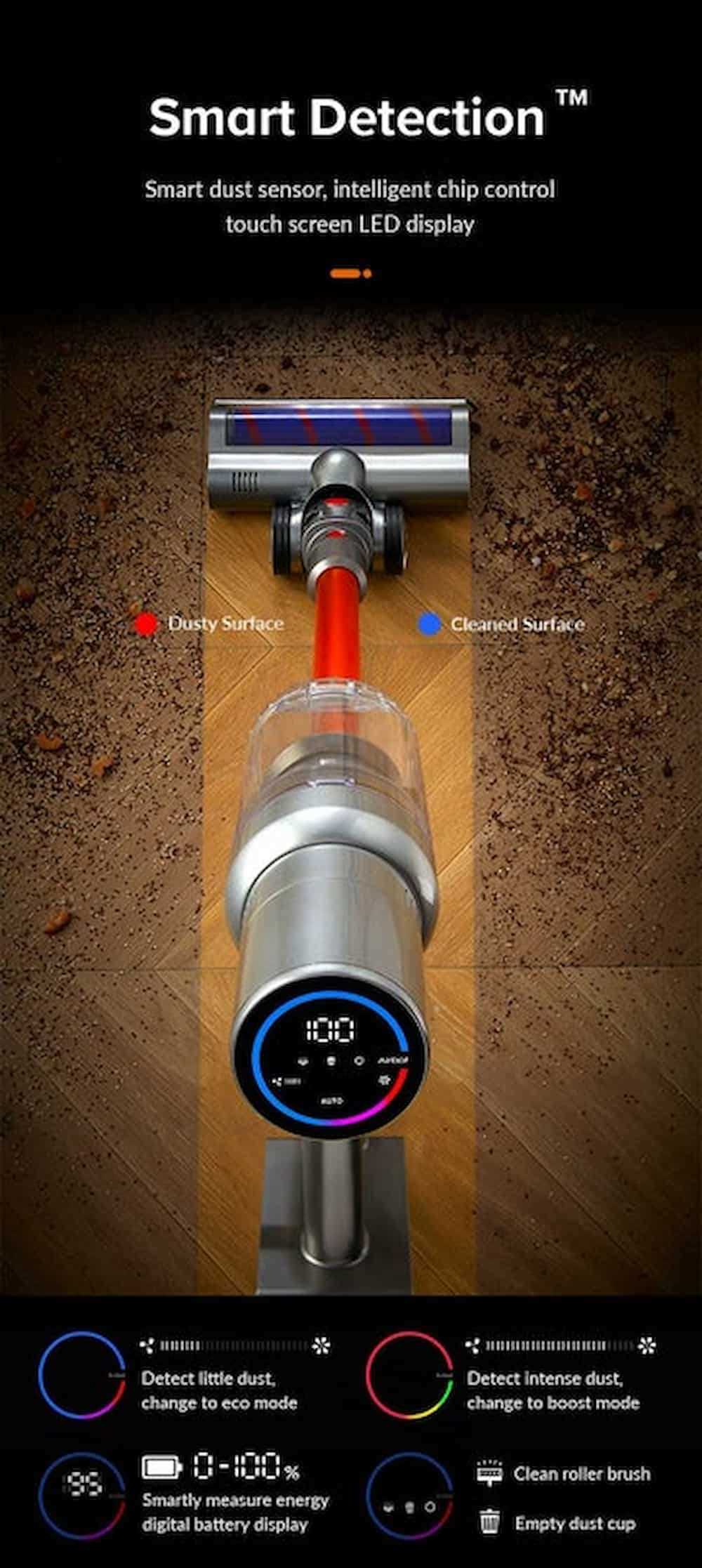 Airbot Hypersonics Pro Handheld Cordless Vacuum Cleaner Online at