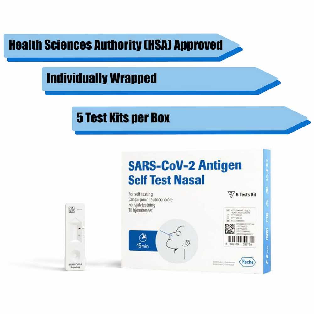 SD Biosensor COVID19 SelfTest Kit SARSCoV2 Antigen Self Test Nasal