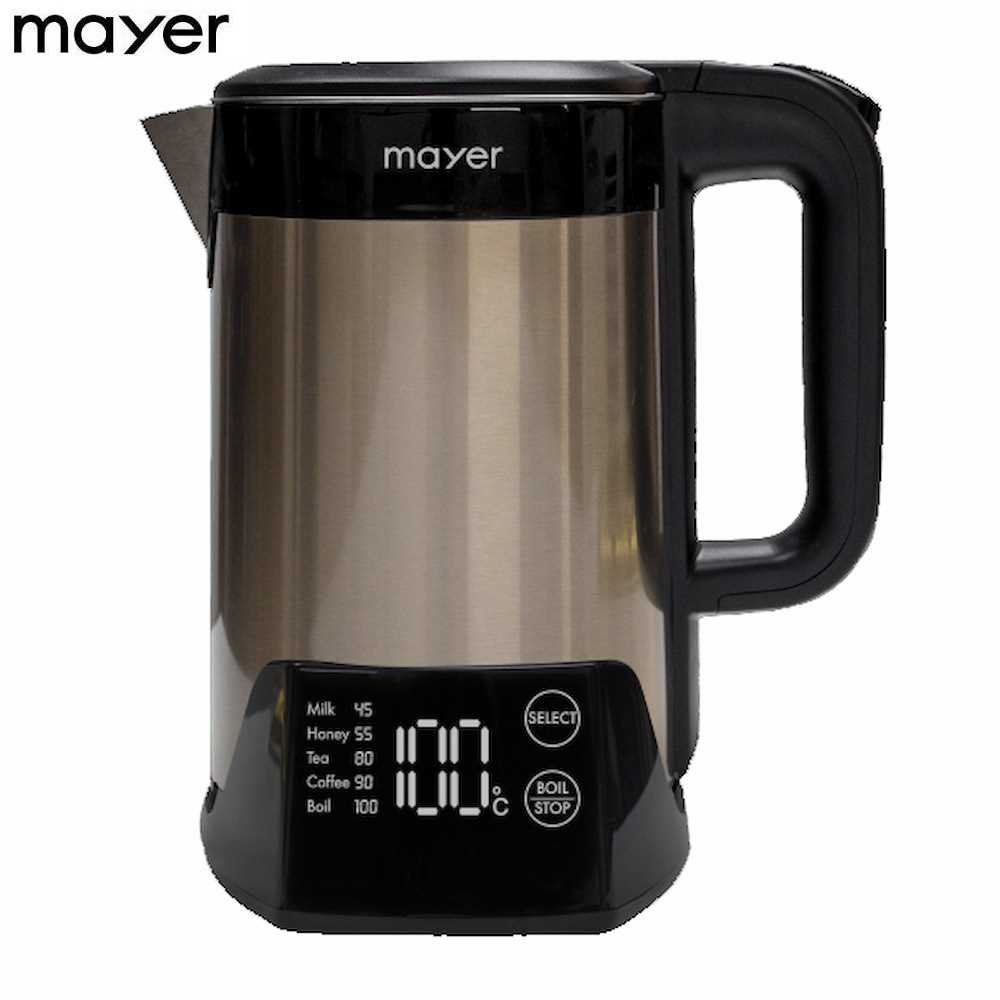 Mayer MMEK1500D 1.5L Electric Kettle with Food Grade Stainless Steel