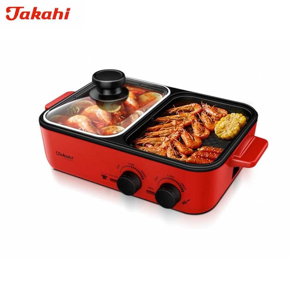 Takahi 2280 2in1 Electric Hot Pot & BBQ Grill Online at Best Price