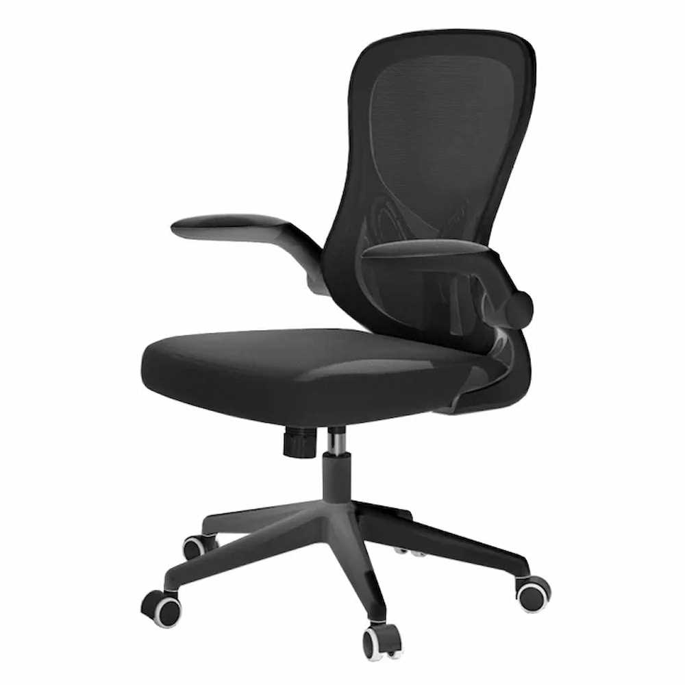 JIJI.sg HBADA 90 Degree Flip Handle Mesh Office Chair with Lumbar