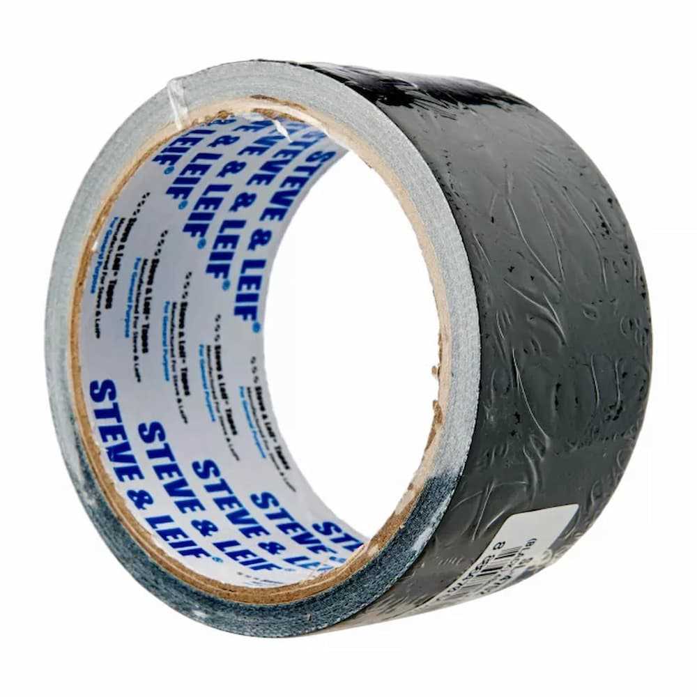 Steve & Leif Black Cloth Tape - Black (48mm x 7m) - Online at Best ...