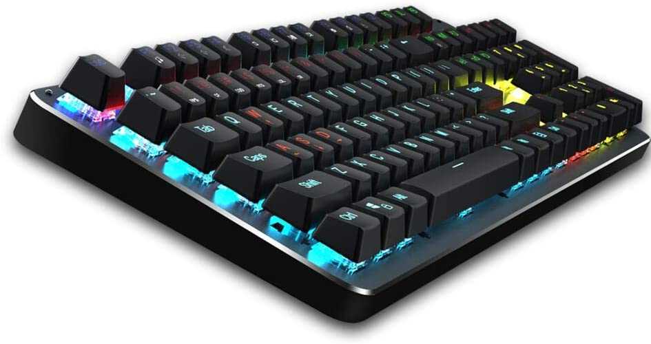 MEETION MTMK007 RGB Backlit Mechanical Gaming Keyboard Online at