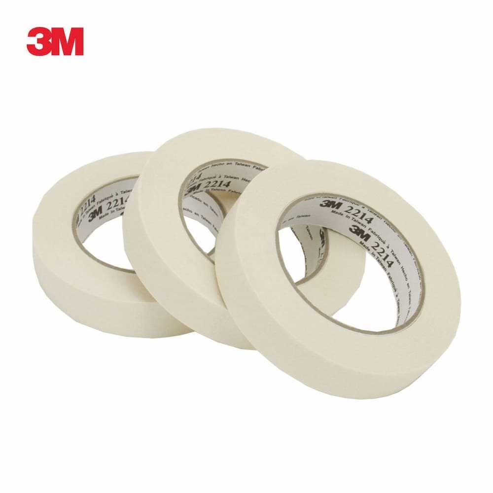 3M Paper Masking Tape 2214, 24mm x 25m (12 Rolls) Online at Best Price in Malaysia only on