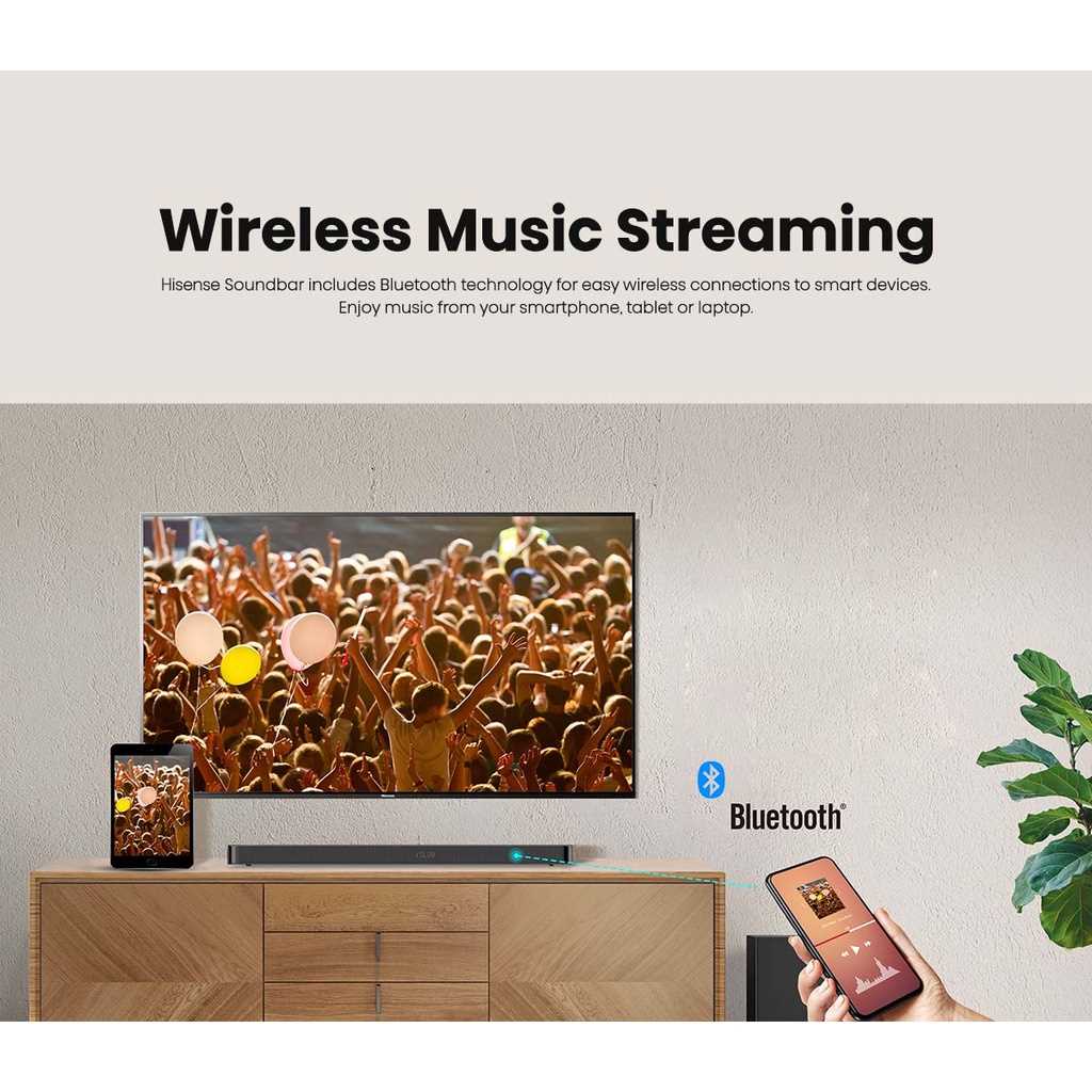 Hisense HS212F Wireless Soundbar Online at Best Price in Malaysia
