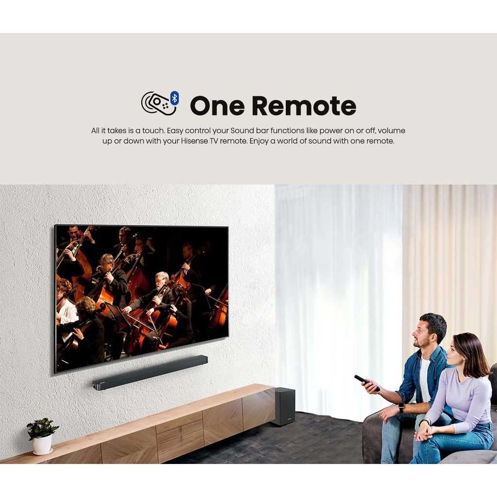 Hisense HS212F Wireless Soundbar Online at Best Price in Malaysia