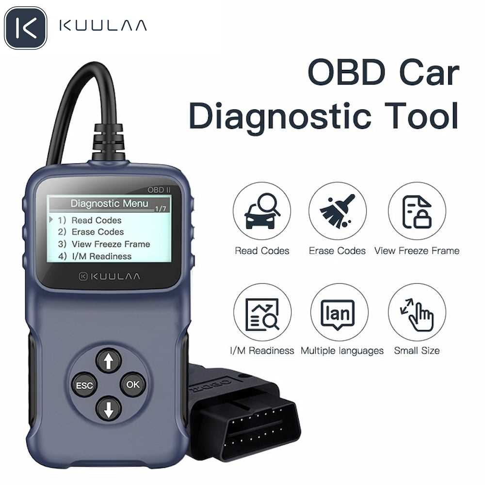 Kuulaa OBD2 AllInOne Car Diagnostic Tool Code for Vehicle Information