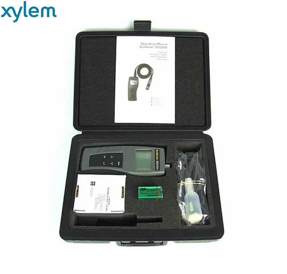 Xylem YSI EcoSense DO200A Dissolved Oxygen Meter Kit (Black) Online