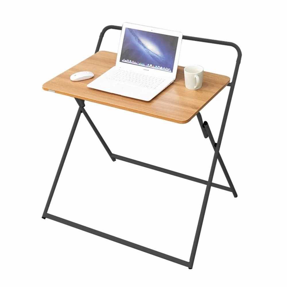JIJISG OFEK Foldable Laptop Stand Walnut Online at Best Price in
