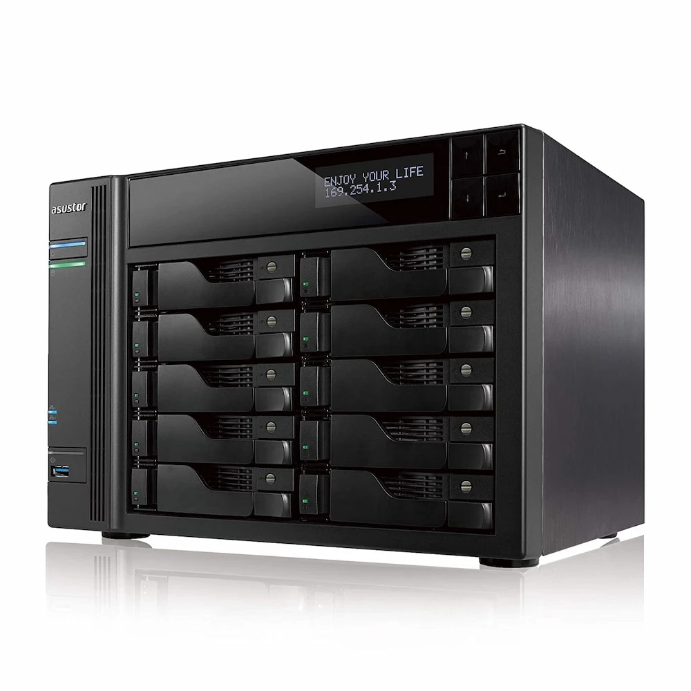 Asustor 10 Bay 2GB Network Attached Storage AS7010T Online at Best