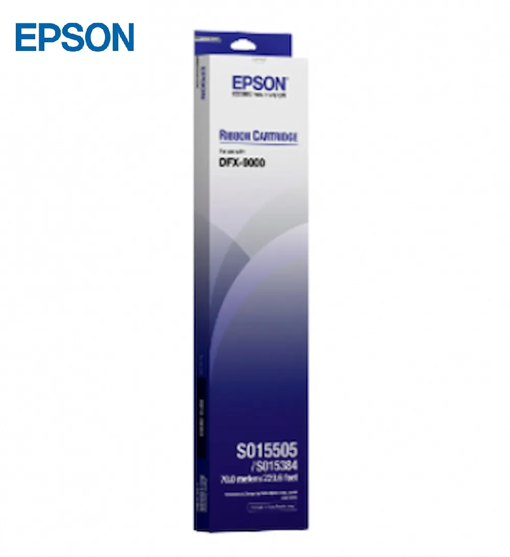 Epson S015337 Black Ribbon Cartridge for LQ-590, LQ-590II, LQ-590IIN ...