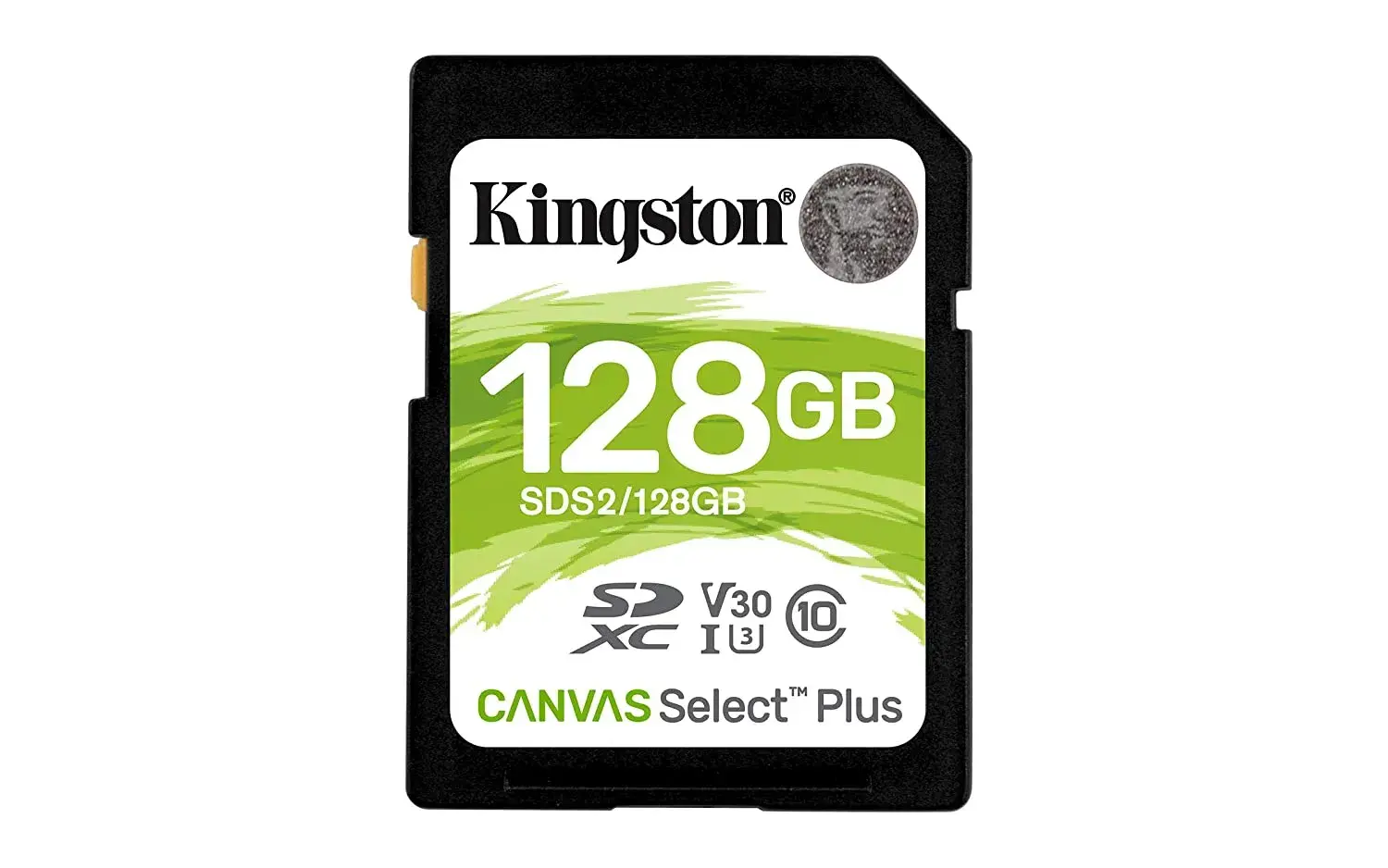 Kingston SDS2/128GB SD Card Canvas Select Plus 100R C10 UHSI U1 V10