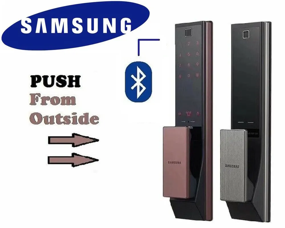 Samsung SHPDP738 Push Pull Smart Door lock Online at Best Price in
